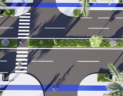 3D Cadde Modellemesi ve Render