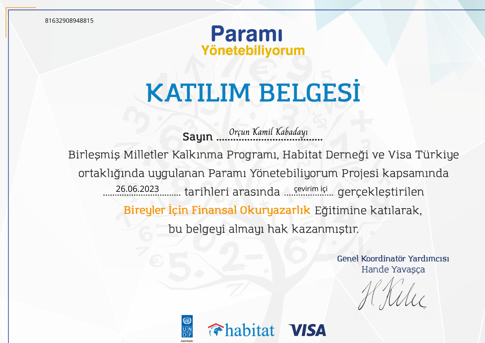 Bireyler İçin Finansal Okuryazarlık