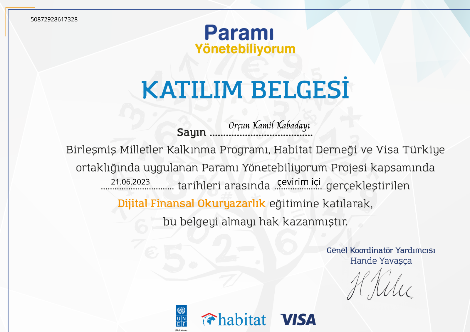 Dijital Finansal Okuryazarlık